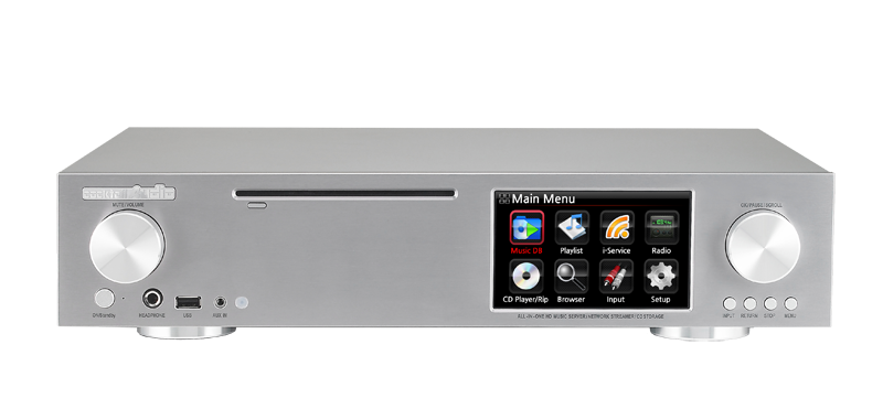 Amuseren hebben overzee X30 Muziekserver en Streamer/ CD-speler en ripper/ FM-tuner/ DA-converter/  Versterker | Servi-Q