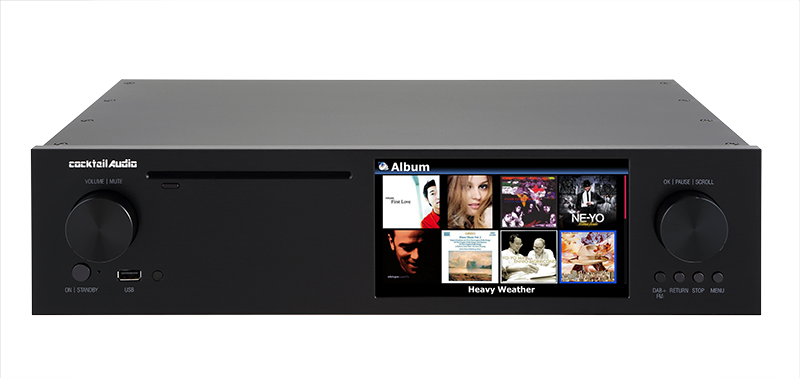 erven Competitief Universeel X50D puur digitale Muziekserver en Streamer/ CD-speler, ripper, brander/  DAB+ en FM tuner | Servi-Q